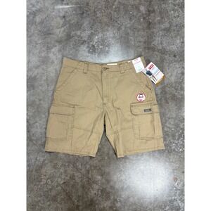 Wrangler Tan Relaxed Fit‎ Cargo Shorts Size 38